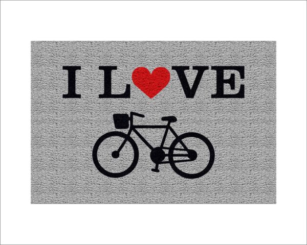 CAPACHO BICICLETA I LOVE - Imagem 2