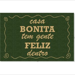 CAPACHO CASA BONITA TEM GENTE FELIZ DENTRO
