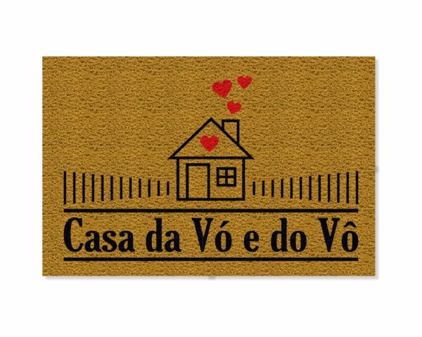 CAPACHO CASA DA VÓ E DO VÔ - Imagem 4