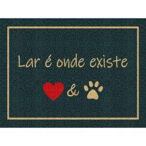 CAPACHO LAR É ONDE EXISTE AMOR E PET