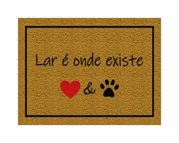CAPACHO LAR É ONDE EXISTE AMOR E PET - Imagem 2