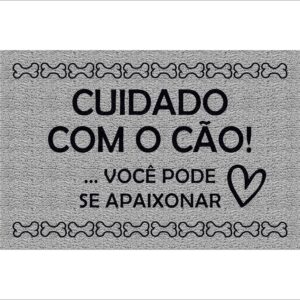 CAPACHO CUIDADO COM O CÃO VOCÊ PODE SER APAIXONAR