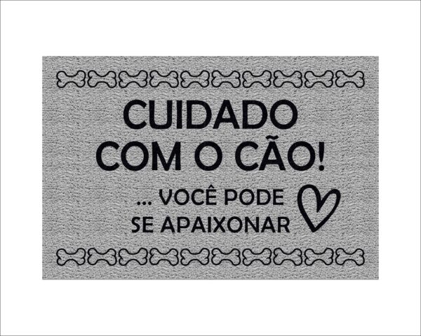 CAPACHO CUIDADO COM O CÃO VOCÊ PODE SER APAIXONAR