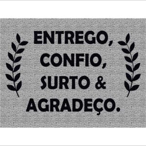 CAPACHO ENTREGO CONFIO SURTO E AGRADEÇO