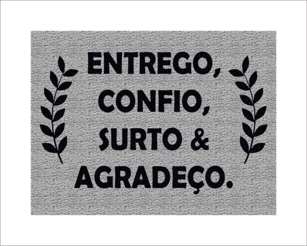 CAPACHO ENTREGO CONFIO SURTO E AGRADEÇO