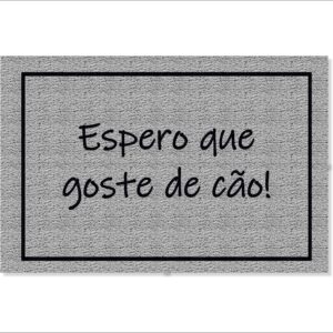 CAPACHO ESPERO QUE GOSTE DE CÃO