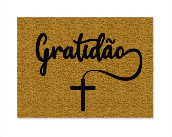 CAPACHO GRATIDÃO CRUZ - Imagem 4