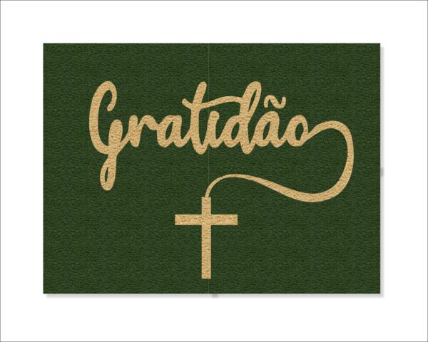 CAPACHO GRATIDÃO CRUZ