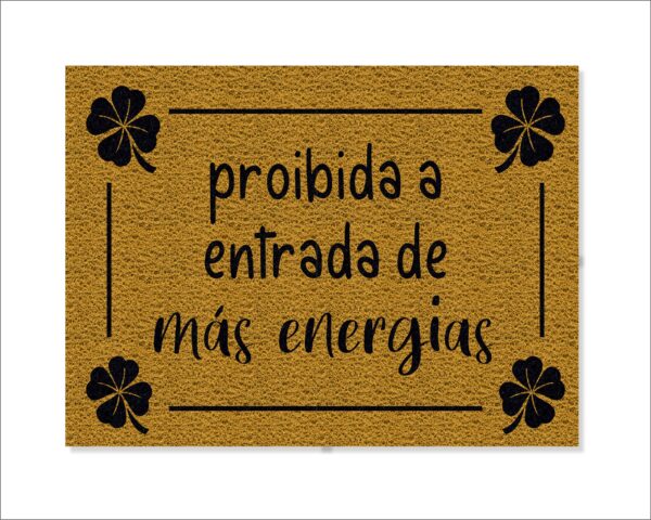 CAPACHO PROIBIDA A ENTRADA DE MÁS ENERGIAS - Imagem 3