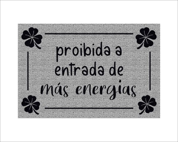 CAPACHO PROIBIDA A ENTRADA DE MÁS ENERGIAS - Imagem 2