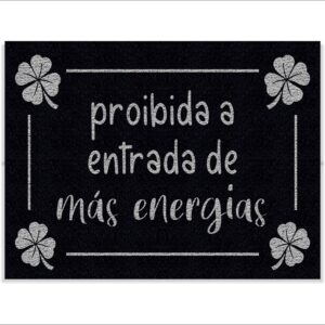 CAPACHO PROIBIDA A ENTRADA DE MÁS ENERGIAS