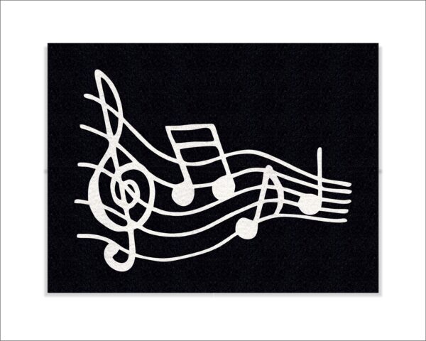 CAPACHO NOTAS MUSICAS - Imagem 2