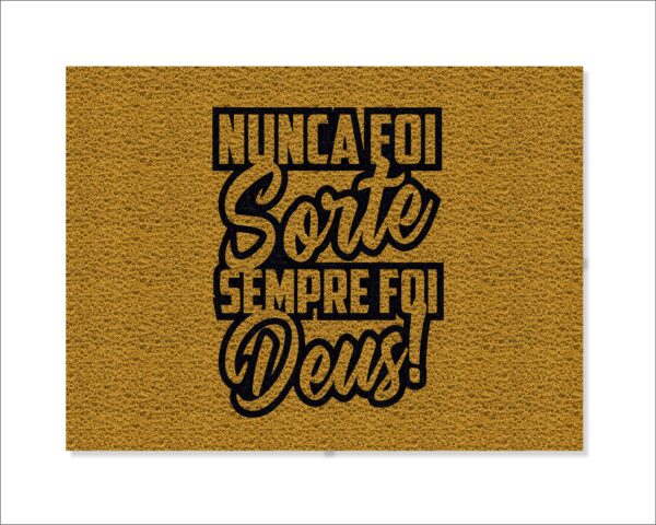 CAPACHO NUNCA FOI SORTE SEMPRE FOI DEUS