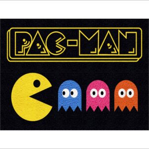 CAPACHO PACMAN FANTASMAS