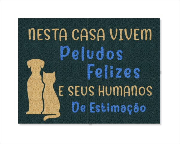 CAPACHO NESSA CASA VIVEM PEULDOS FELIZES E SEUS HUMANOS DE ESTIMAÇÃO - Imagem 4