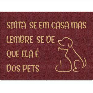 CAPACHO SINTA-SE EM CASA MAS LEMBRE-SE DE QUE ELA É DOS PETS