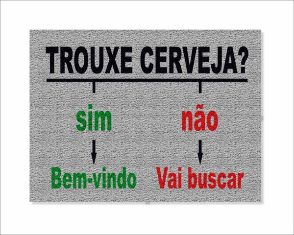 CAPACHO TROUXE CERVEJA SIM OU NÃO - Imagem 3