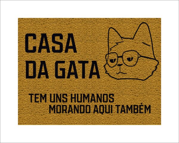 CAPACHO CASA DA GATA - Imagem 3