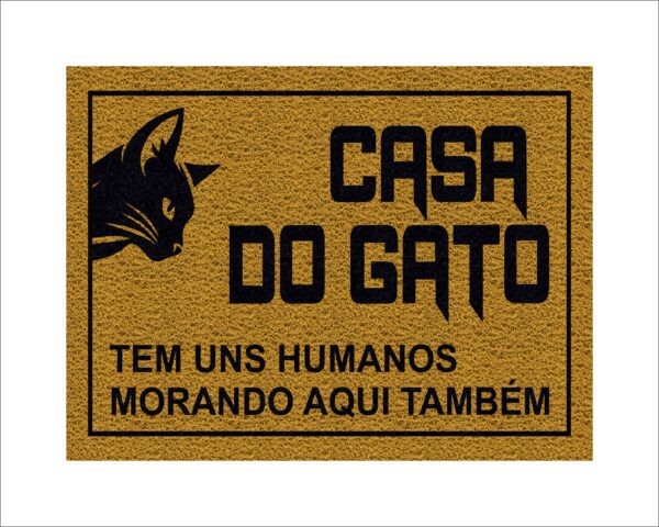 CAPACHO CASA DO GATO - Imagem 2
