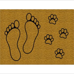 CAPACHO PEGADAS HUMANOS E PETS