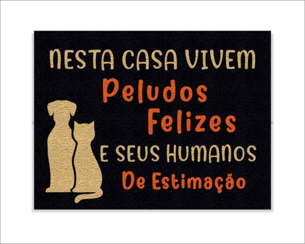 CAPACHO NESSA CASA VIVEM PEULDOS FELIZES E SEUS HUMANOS DE ESTIMAÇÃO - Imagem 5