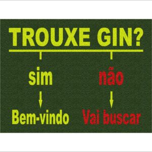CAPACHO TROUXE O GIN SIM OU NÃO